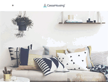 Tablet Screenshot of cassahousing.com